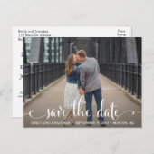 Foto Opslaan van de datum Briefkaart, Landschap Af Briefkaart (Voorkant / Achterkant)