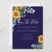 Foto Opslagdatum Rustieke ZONNEBLOEMEN Groenelemen (Voorkant)