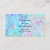 foto optische textuur visitekaartje (Achterkant)