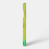  Foto Oranje Tulip FlowersTemplate Text Samsung Galaxy Hoesje (Linkerkant)