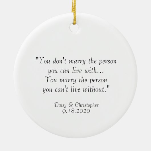 Foto Ornament en liefdevol Jubileum voor prijsbind (Achterkant)