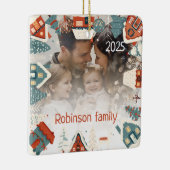 Foto Ornament Gepersonaliseerde Sneeuwvlok Schatti (Rechts)