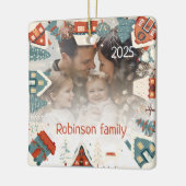 Foto Ornament Gepersonaliseerde Sneeuwvlok Schatti (Links)