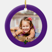 Foto Ornament met Mistletoe HAMbWG (Achterkant)