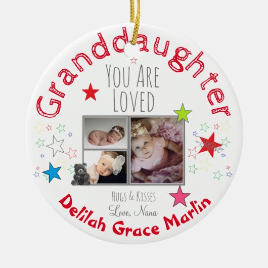 Foto Ornament met Starsby HAMbyWG (Voorkant)