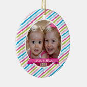 FOTO ORNAMENT:: persoonlijk ontwerp Keramisch Ornament (Rechts)