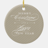 FOTO ORNAMENT:: revers ontwerp 3 Keramisch Ornament (Achterkant)