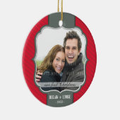 FOTO ORNAMENT:: revers ontwerp 7 Keramisch Ornament (Rechts)