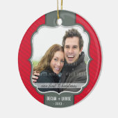 FOTO ORNAMENT:: revers ontwerp 7 Keramisch Ornament (Links)