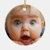 Foto Ornament ZIE TERUG! Keramische ornament (Voorkant)