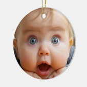 Foto Ornament ZIE TERUG! Keramische ornament (Links)