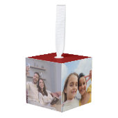  Foto Ornamenten, Kerst Ornament (Voorkant hoekig)