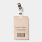 Foto Ouderenzorg Badge (Achterkant met clip)