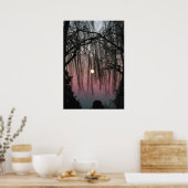 Foto over bomen poster (Keuken)