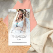 Foto Overlay Luier Raffle Baby shower Informatiekaartje