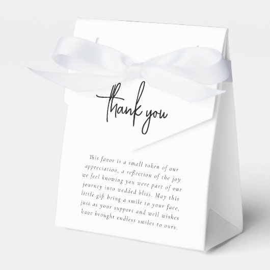 Foto Overlay Passen getrouwd Bruiloft Dank u Bedankdoosjes (Voorkant Zijde)