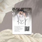 Foto Overlay Script QR Code Bruiloft RSVP Kaart