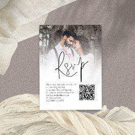Foto Overlay Script QR Code Bruiloft RSVP Kaart