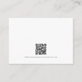 Foto Overlay Script QR Code Details Bruiloft Informatiekaartje (Achterkant)