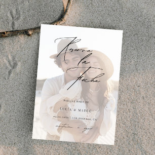 Foto Overlay Sencilla de Reserva la fecha Bruiloft Save The Date