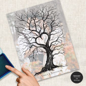 Foto Overlay Thumbprint Tree Bruiloft Gastenboek Poster