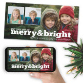 Foto Overlay Vrolijke en heldere vakantie collage Feestdagenkaart