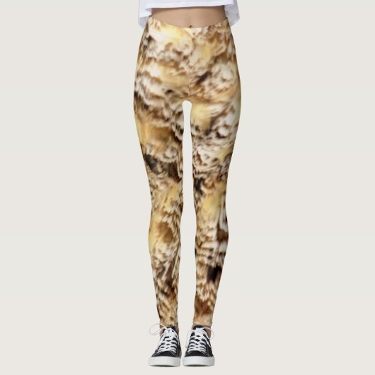 Foto Owl Feather Leggings (Voorkant)