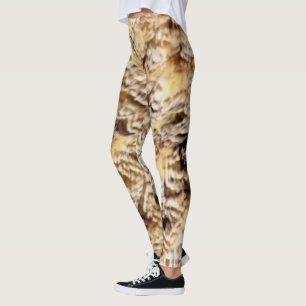 Foto Owl Feather Leggings