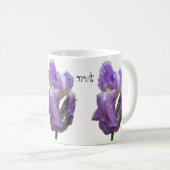 Foto Paarse iris Koffiemok (Voorkant rechts)