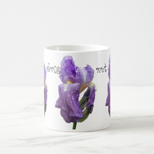 Foto Paarse iris Koffiemok (Center)