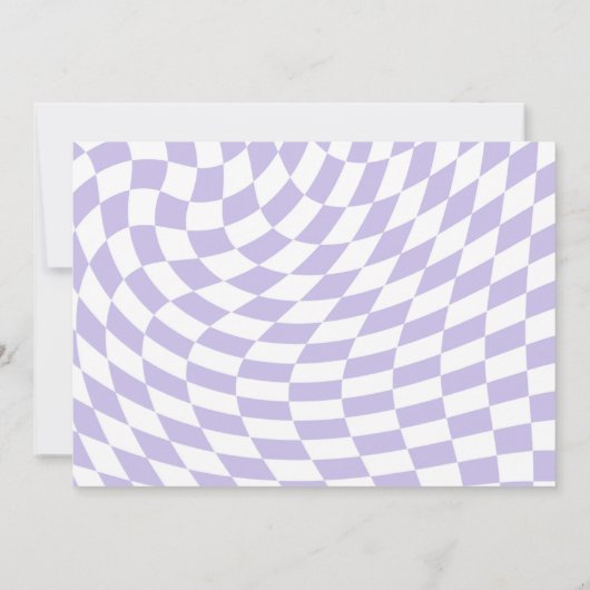 Foto Paarse Meisjes Spooky Halloween 1e Verjaardag Kaart (Achterkant)