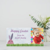 Foto paaskaart feestdagenkaart (Staand voorkant)