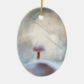 Foto paddenstoel Natuur Keramisch Ornament (Voorkant)