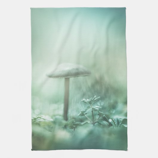 Foto paddenstoel Natuur Theedoek (Verticaal)