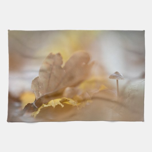Foto paddenstoel Natuur Theedoek (Horizontaal)