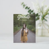 Foto Pampas Grass Graduation Party Kaart (Staand voorkant)