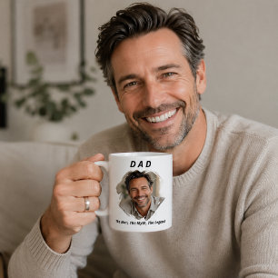 Foto Papa man mythe legende kinderen Koffiemok