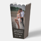 Foto Pas getrouwd bruiloft dank u gunst dozen Bedankdoosjes (Achterkant)