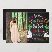 Foto Pasen Zwangerschap Aankondiging (Voorkant / Achterkant)