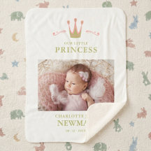 Foto Pasgeboren Uniseks Kroontje Onze Kleine Prins