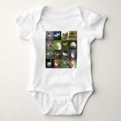Foto Patchwork Square - Birds Romper (Voorkant)