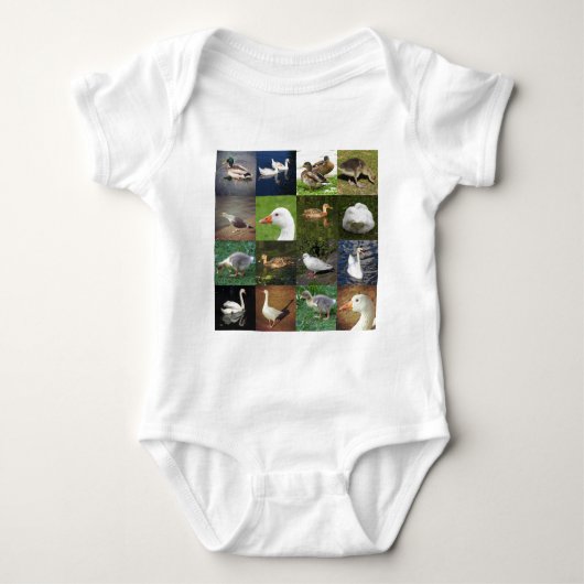 Foto Patchwork Square - Birds Romper (Voorkant)