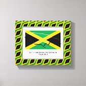  foto | Patriottisch | JAMAICA Canvas Afdruk (Voorkant)