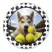 foto Paw-trait Perfection Keramische Knop (Voorkant)