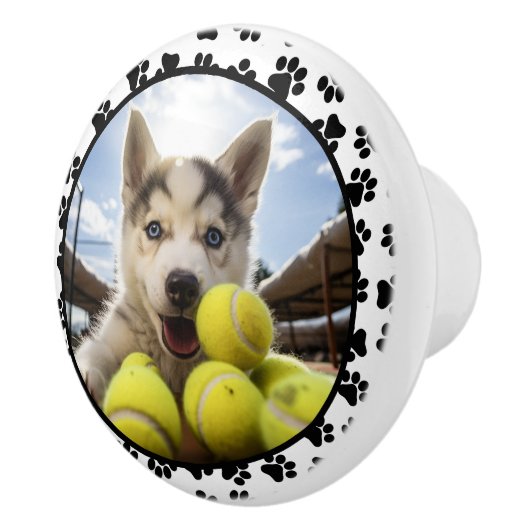 foto Paw-trait Perfection Keramische Knop (Rechts)