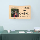 Foto Peach Welkom Afstuderen Banner (Beurs)