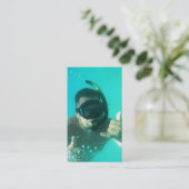 foto perfect snorkelen visitekaartje (Staand voorkant)