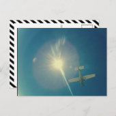 foto perfecte kleine piloot briefkaart (Voorkant / Achterkant)