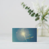 foto perfecte kleine piloot visitekaartje (Staand voorkant)