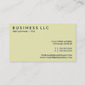 foto perfecte kleine piloot visitekaartje (Achterkant)